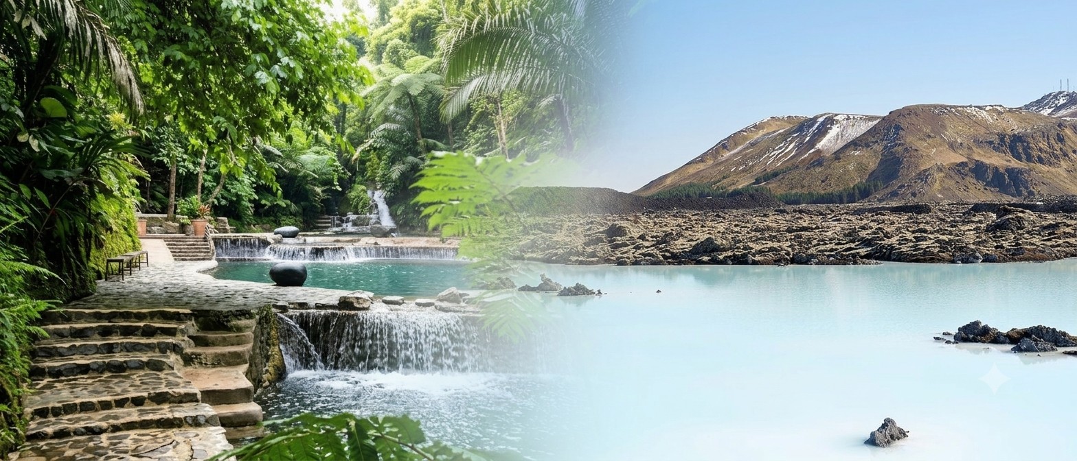 Iceland vs Philippines: Two Volcanic Countries, Two Ways to Soak